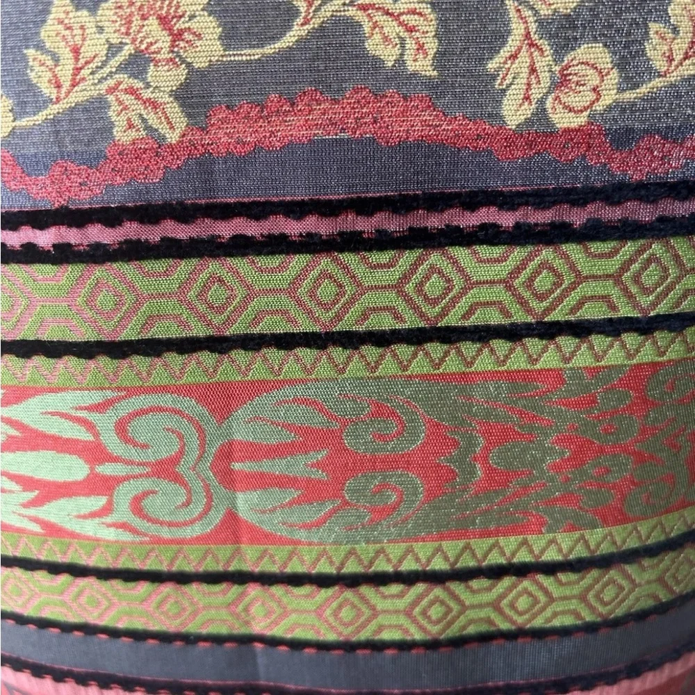 Joni B. Spring Jacket Medium Multicolored Zip Front‎ Long Sleeve Lined Excellent